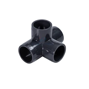 Industrial PVC UPVC Tube and Pipe with Fittings for Water High Pressure Plumbing Materials for House 5 Ways Pvc Pipe Fittings