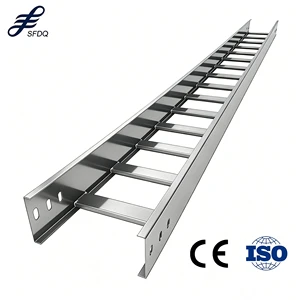 Customize Size Aluminum Cable Tray Price Out Door Cable Tray Ladder Channel Cable Tray for Data Center