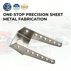 Custom Stainless Steel Adjustment Bracket, Multi-hole Mounting Part For IVD Reagent Needle Assembly Sheet Metal Fabrication