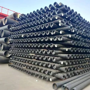 Ductile Iron Pipe and Fittings Complete Set Including Bend Tee Flange Valve for Municipal Water Pipeline Construction Project