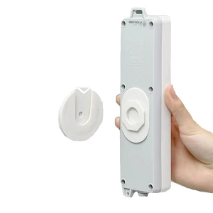 Adhesive Punch-free Socket Holder Wire Plug-in Socket Wall Mounted Socket Bracket Manager Hanging Wall Punch-free Plug-in Board