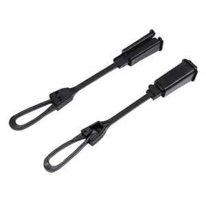 FTTH Fittings Plastic Fiber Optic Drop Wire Clamp Tension Dead End Clamp Overhead Pole For Cable Clamp Plastic