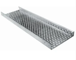 FinePunch FP-CT-GI-001 Galvanized Iron Cable Management Tray for Electrical and Industrial Wiring Made in India 16217