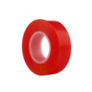 Tempered Glass Double Sided Plate Mounting Polyester Adhesive Hemming Tape For Cable