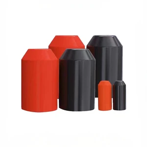 DUWAI DWEC PE Black Red Green Yellow Heat Shrink Durable ISO Certified Cable End Cap Connector Protective Cover 1 KV 2:1 3:1