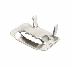 Stainless Steel Clip, Customized Metal Mini Cable Clip, Thickened Bundling Strap, Buckle