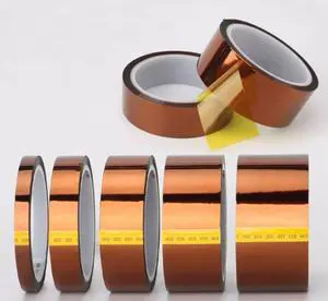 1-Polyimide PI Film With Silicone Glue Low Static Anti Static ESD Kapton Polyimide Self Adhesive Insulation Tape