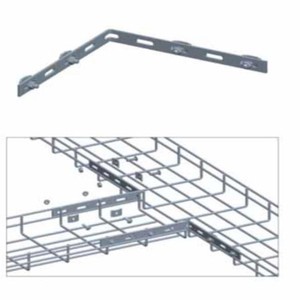 Wire Mesh Cable Cable Trays at Top of Server Rack Cabinet Cord Management for Rack Enclosure SPCC Wire Basket Cable Trays