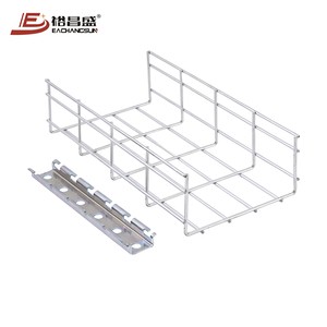 Powder Coated Outdoor Superior Quality Customized Anti Corrosion Stainless Steel Wire Mesh Cable Tray
