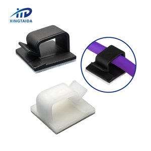 WCL Self-adhesive Cable Clamp Clip 3M Tape Cable Clips Clamps Organizer Fixing Wiring Accessories