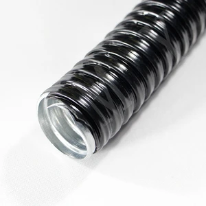 TMY Flame Resistant PVC Coated Metal Cable Wire Harness Hose Conduit with UL94 Certification Acid Proof Flexible Design
