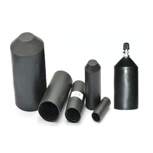 WCAP Polyolefin Protection Cable Heat Shrinkable End Cap with Glue/ Heat Shrink Cable Protective End Cap