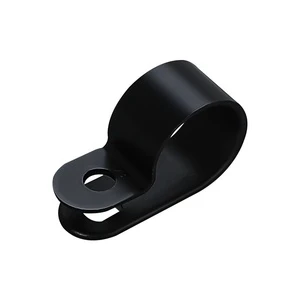 Thickened R-type Wire Clamp U-shaped Cable Organizer Plastic Clip for Indoor Fixed Wiring
