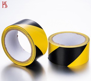 Factory Direct Supply Single Sided Pressure Sensitive In-depth Customized PVC Masking Warning Waterproof Acrylic Tape Roll 2inch