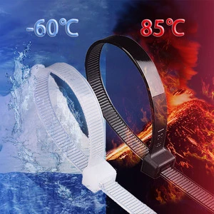 RUNBO 300mm Heavy Duty PA66 Self-Locking Nylon Cable Ties For Electrical Cable Bundling