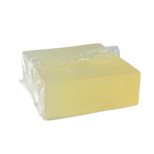 Hot Melt Pressure Sensitive Adhesive (Yellow Block) With Strong Initial Adhesion For Self-Adhesive Labels Cloth Tape Pet Tape