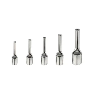 PTN Type 19A~48A Insulated Cord End Cable End Caps Pin-Shaped Naked Crimp TZ-Type Copper Lugs Wire Terminals Electro Tin Plated