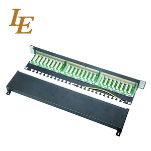 96 Ports Patch Panel Cat5e IDC 110 Cable Patch Panel Rj45