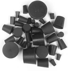 Hole Sealing Rubber Plugs Tapered Bung Cone Stopper For Wine Bottle Distillery Use Qianlang Brand 30-90 Shore A Hardness