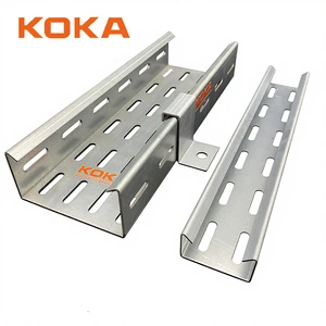 Heavy Duty EG Perforated Cable Tray Stainless Steel Heat Dissipation Cable Wiring Tray
