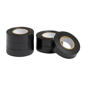 High Adhesion PVC Insulating Wire Harness Tape, Flame Retardant and Aging Resistant, Black Tape for Electrical Wire Wrapping