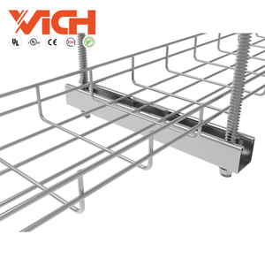 Customizable Wire Mesh Cable Tray, Heavy Duty and Durable, for Power Plant and Factory Cable Management