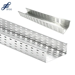Wholesale Galvanized Perforated Cable Tray With 1-2mm Capacity Customizable Load-Custom Manufacturer