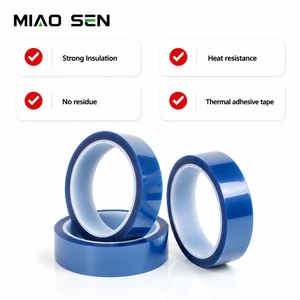 High Performance Acrylic Rubber Solvent Single Sided PET Tape Strong Heat Resistant Custom Wide Automotive Industrial Use