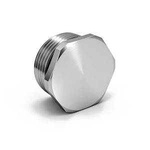 NPT1-1/2 304 Stainless Steel Waterproof Plug End Cap Cable Seal for Cable Gland