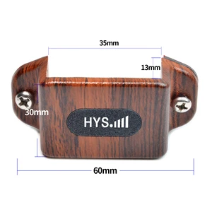 Car Mount Holder with Adhesive Back and Screws, Vehicle Bracket for Handheld Radio with Belt Clip
