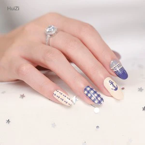 14/16 Sheets Nail Wraps Polish Stickers Patch Foils Art Decals Adhesive