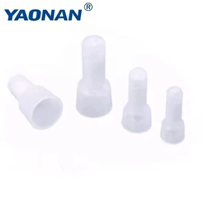Convenient Copper Closed-End Terminal Cap Crimp Connectors-Durable Insulated Wire Terminals Corrosion Resistance for Secure