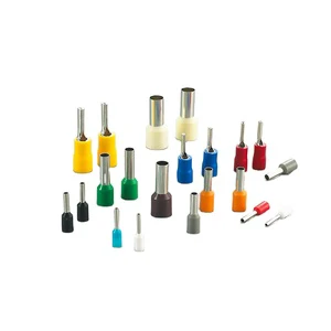 E TE Type Terminal Electrical Insulated Cord End Connector Crimp Copper Terminal Cable Lugs