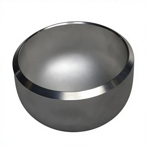 Hot Selling Product For Industrial Pipelines: Stainless Steel Butt Welded Pipe Cap, Seamless Pipe End Cap