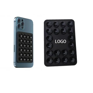 Custom Color Logo Silicone Mobile Phone Case Strong Grip Adhesive Mount Mat Mobile Phone Holder Compatible All Devices Excellent