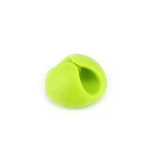 Multi-purpose Silicone Rubber Magnetic Earphone Cable Holder Clips, Cheap Price Silicone Cable Holder Wire Clip