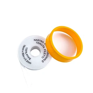 WRAS Watermark PTFE Pipe Sealing Tape For Relief Valve And Pipeline Seals -190C To +370C Temperature Range