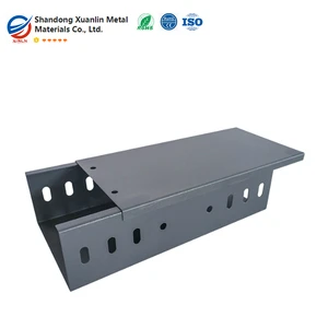 OEM Customized Galvanized Steel Cable Tray Wire Mesh Ventilated Cable Support System Factory Price