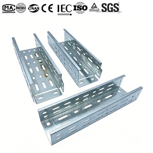 Cable Tray Customized Galvanized Stainless Steel 304 316 Cable Ladder Hot Dipped Galvanized Perforated Cable Tray Trunking