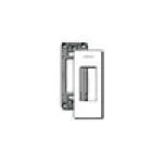 Patch Panel 1M White Snap On Resistant Plate With Support 3.3 In Length 7.5 In Width 0.7 In Height