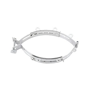 Stainless Steel Pole Band Clamp Strap FTTH Drop Wire Cable Support Aerial Installation Anchor Utility Telecommunication Hardware
