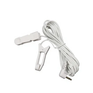 Medical Ear Clip Lead Wires - For TENS EMS Therapy Devices Durable Flexible Cables For Physiotherapy Equipment