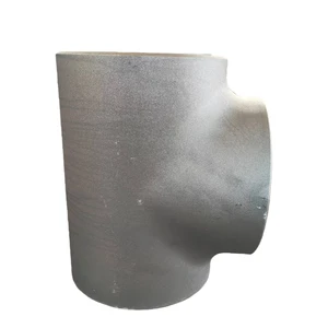 Seamless Forged Equal Pipe Fitting Y-Type 304 316 Stainless Carbon Steel 6 Inch Equal Tee for Oil and Gas Pipeline Applications