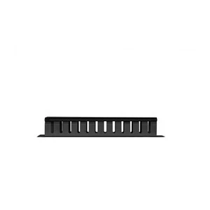 1u Fiber Patch Panel Blank CAT6 19inch Optical Distribution Frame Empty Cable Manager RJ45 Voice Telephone Network Patch Panel