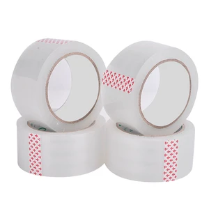 Factory Manufacturing Self Adhesive Tape Plastic Bopp Tape Waterproof Transparent Clear Opp Packing Tape