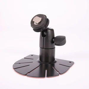 Customized Adhesive Sector Metal Stand Multiple Monitor Mounts Car Monitor Bracket for Truck
