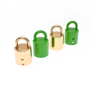 Metal Cord End Stopper Custom Pantone Color Bell for Handbags Garment Cord End Clip Cable Terminal DIY Bags Accessories