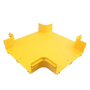 Ningbo Fiber Optical Runner Cable Tray /yellow 600*100mm 60*60mm Plastic Cable Tray for Network