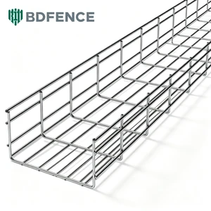 High Load Galvanized Wire Mesh Cable Tray Powerful Heat Dissipation Anti-Rust Easy Install Factory Custom Design Service