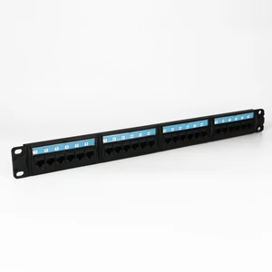 Best Price UTP Patch Panel 24 Port Removable From Chinese Manufacturer